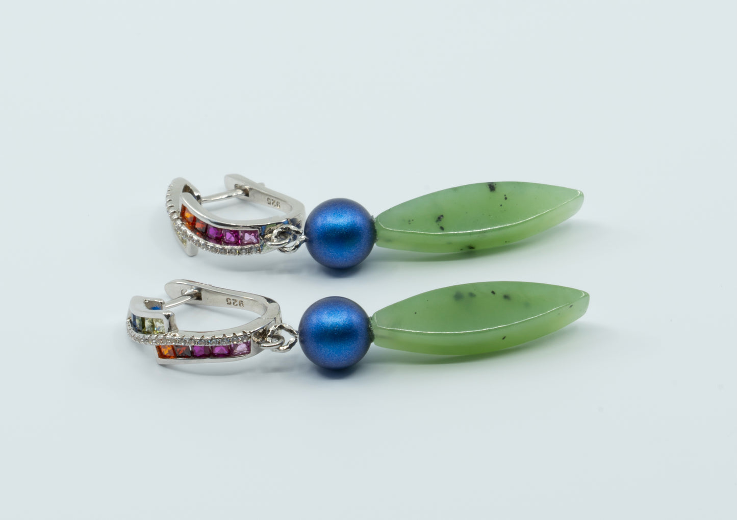 Pearl Jade Earrings