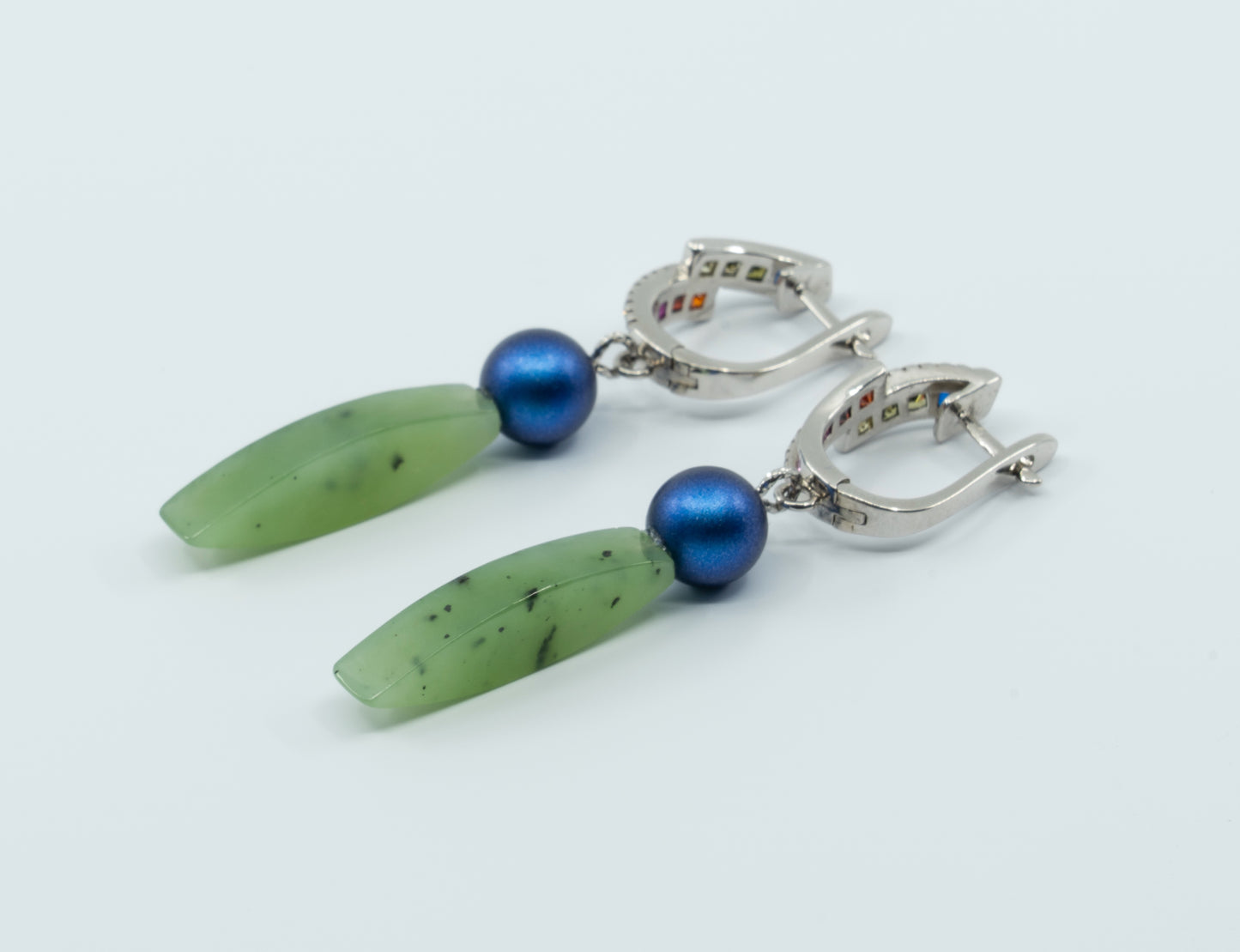 Pearl Jade Earrings