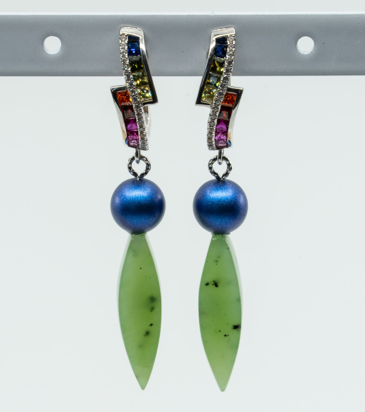 Pearl Jade Earrings