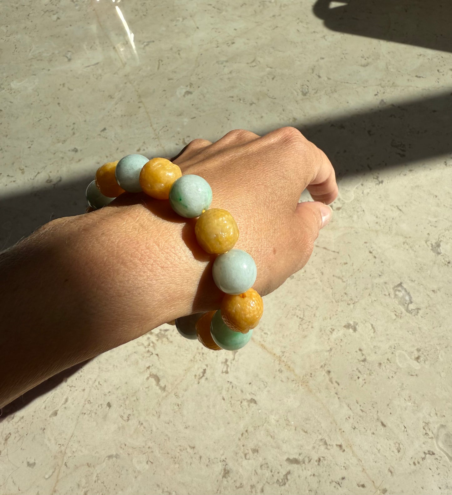 Buddha bead bracelet