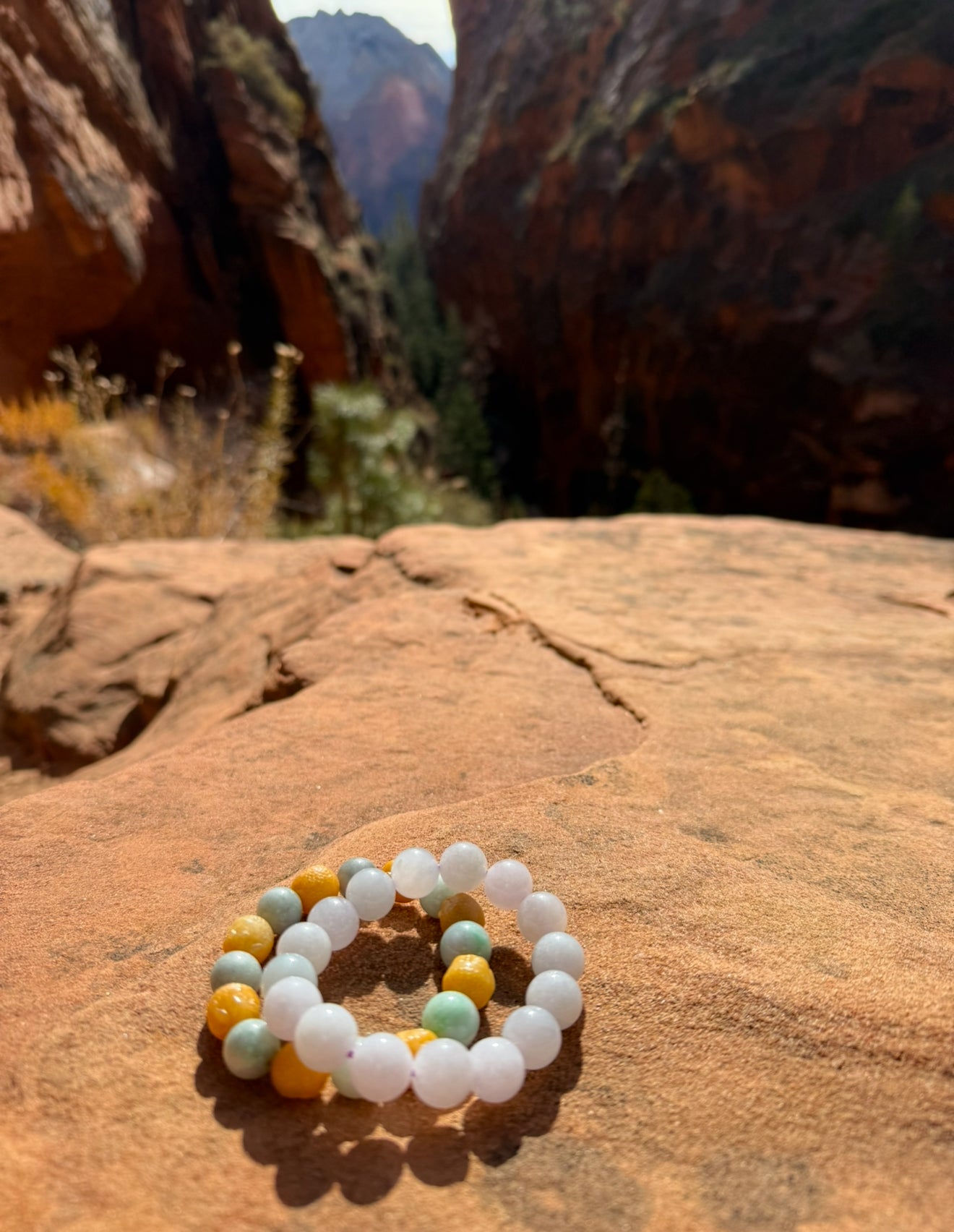 Buddha bead bracelet
