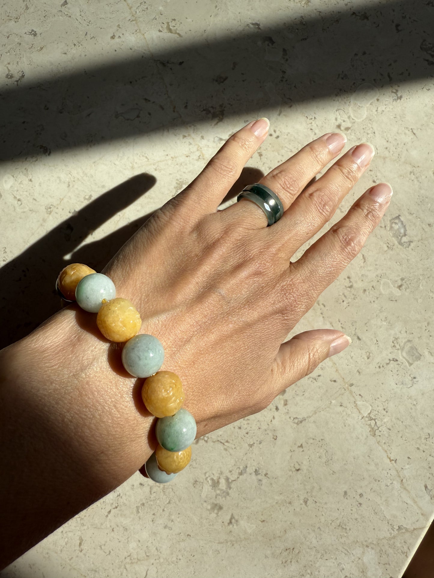 Buddha bead bracelet