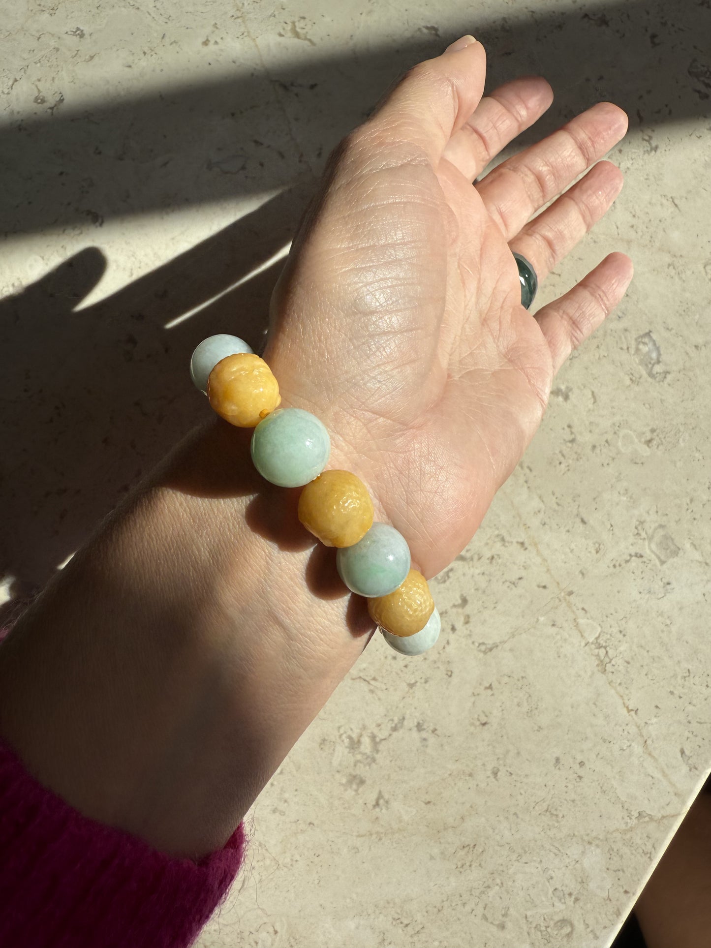 Buddha bead bracelet