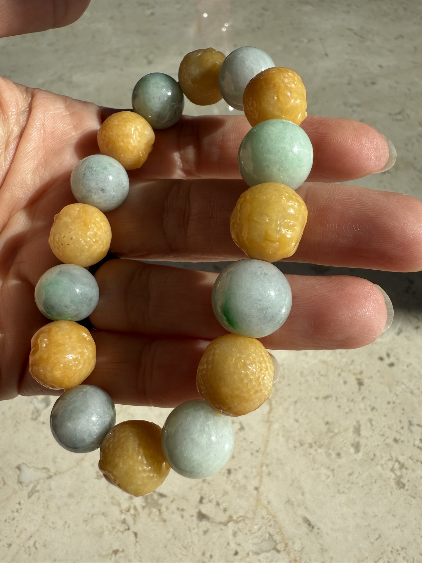 Buddha bead bracelet