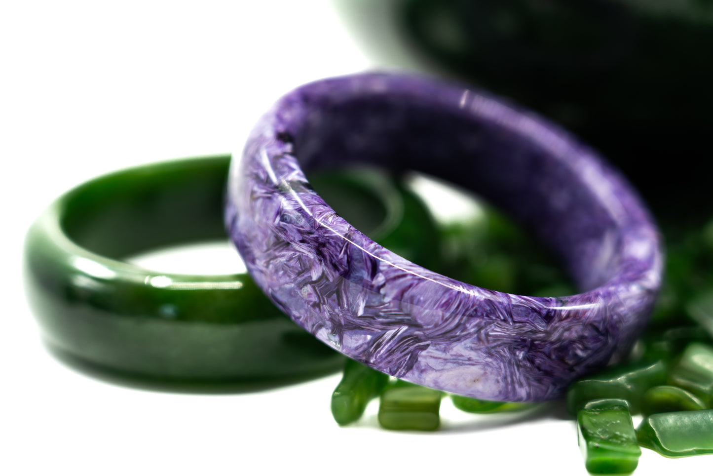 Jade Bangle Bracelet