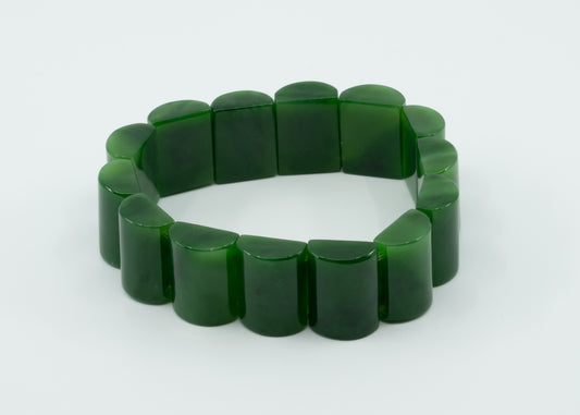 Jade Segmented Bracelet