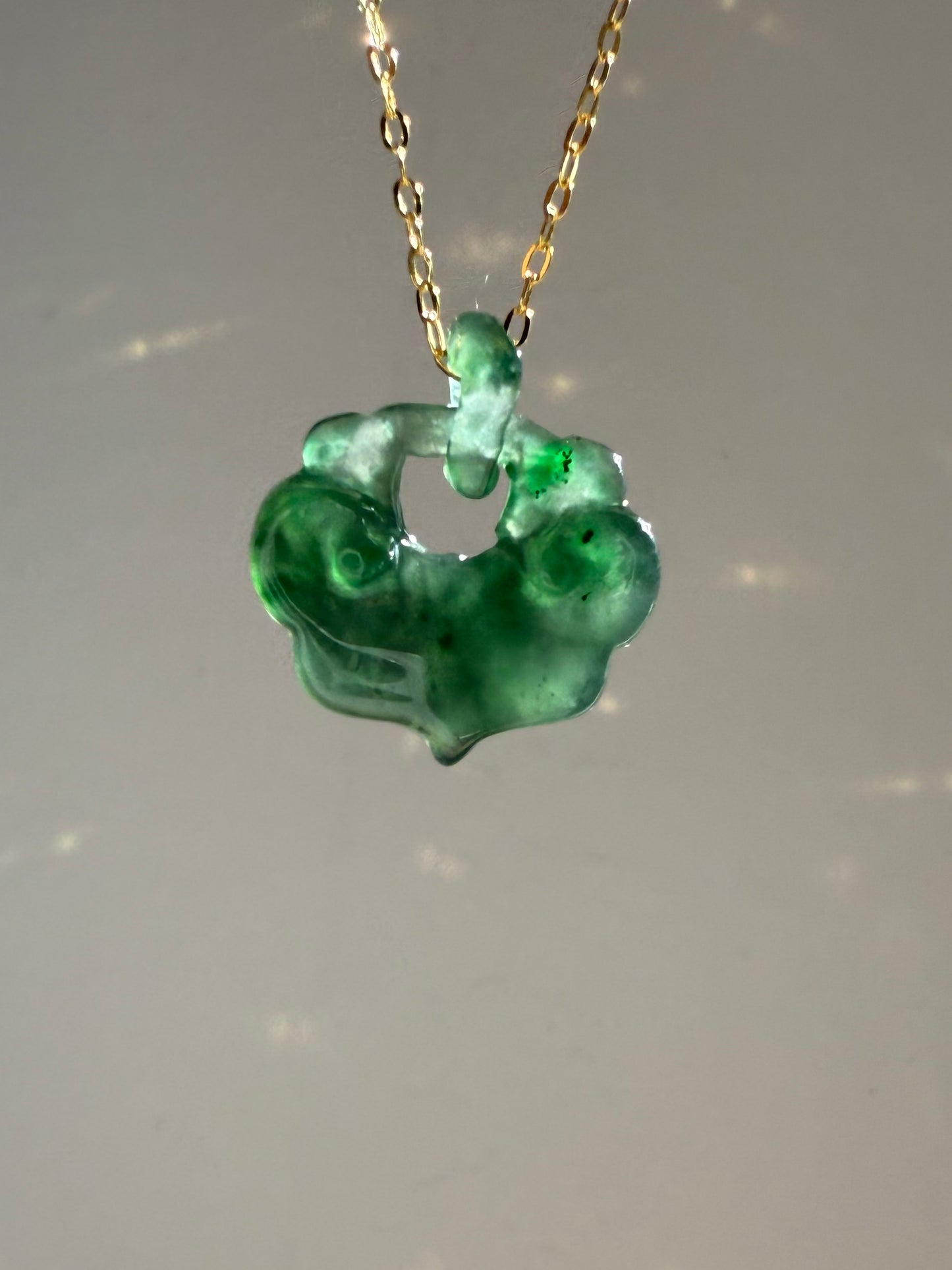 Guatemalan jadeite pendant