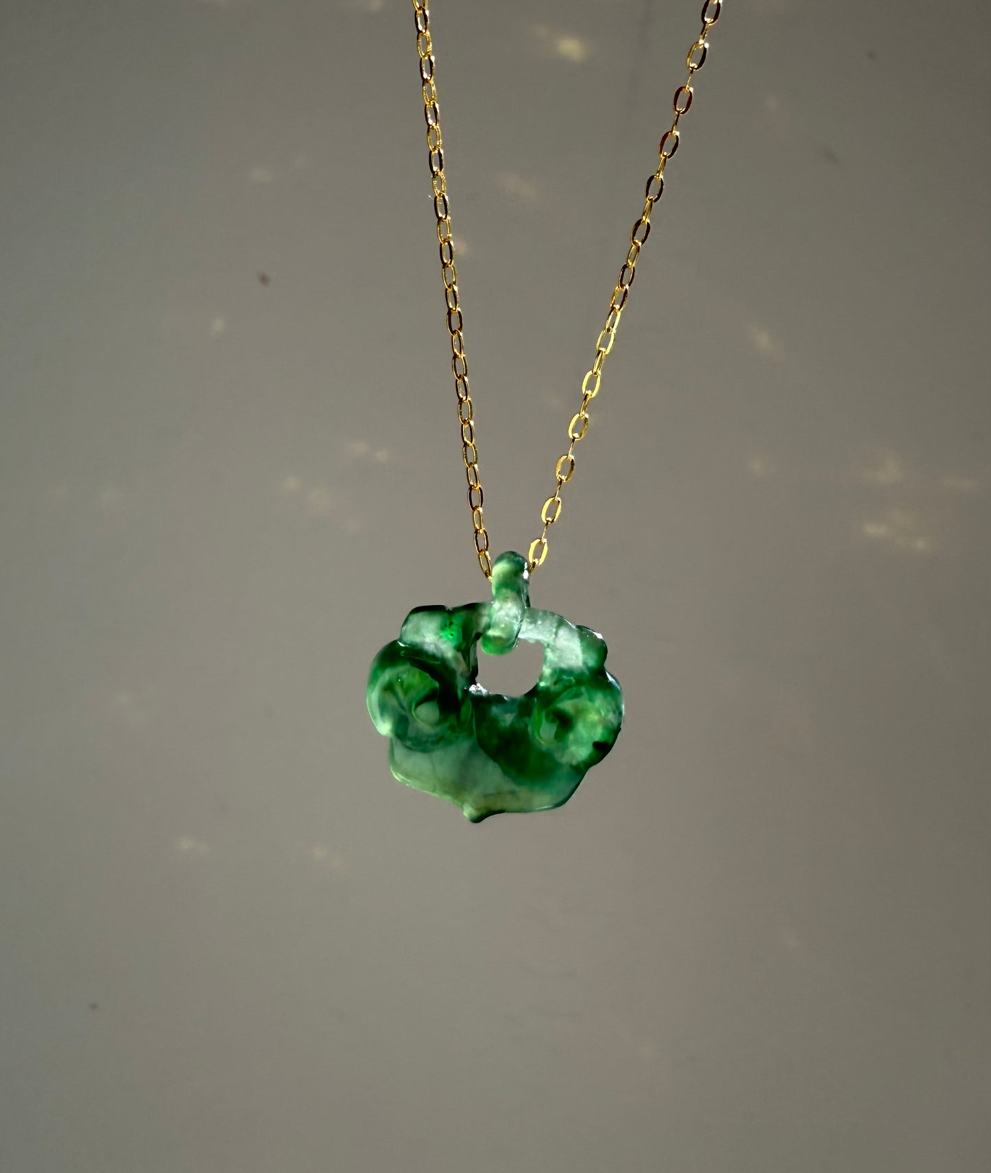 Guatemalan jadeite pendant